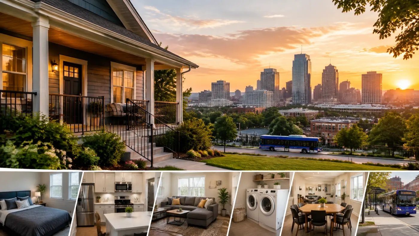 A bright, welcoming shared home setting